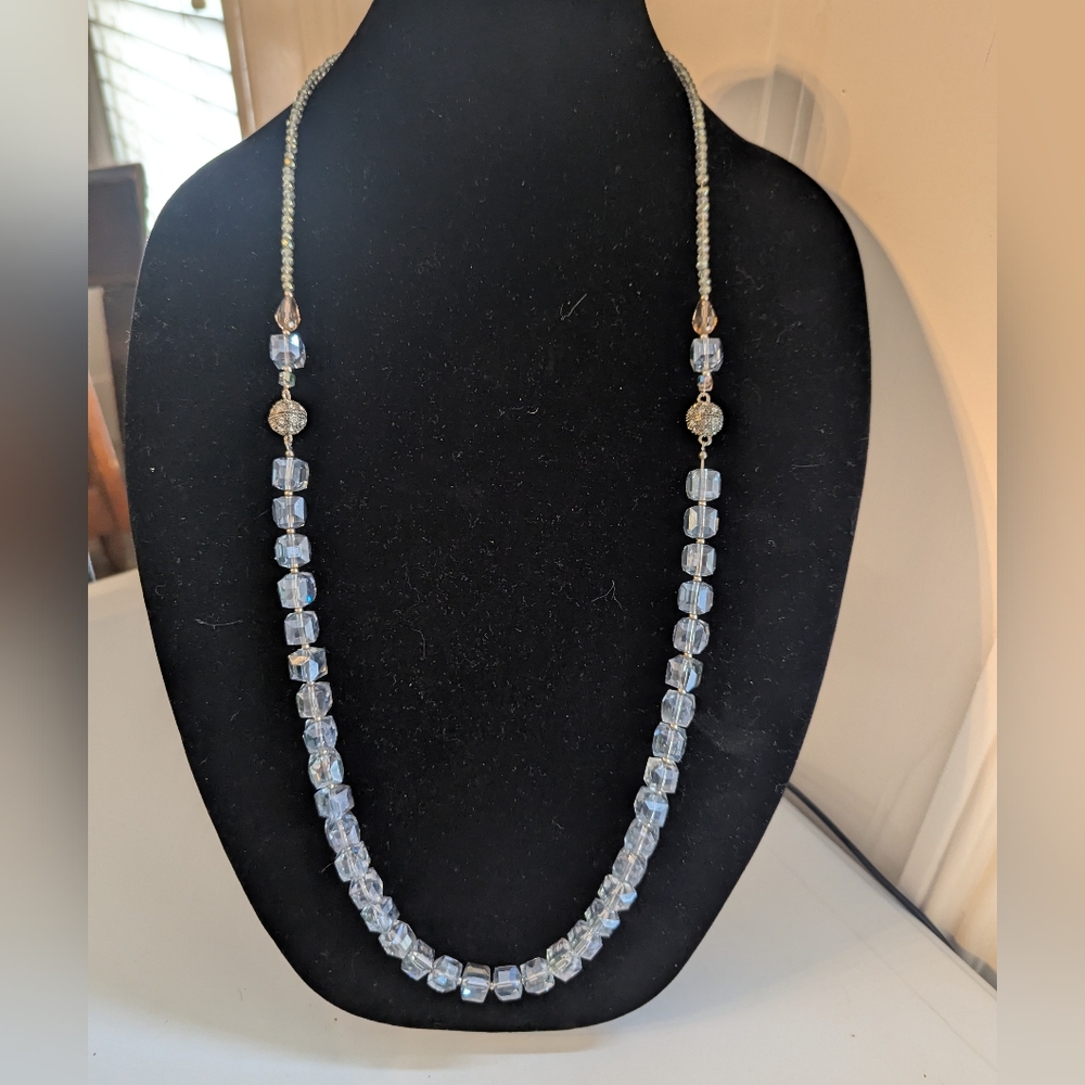 Park Lane Convertible Blue Beaded Necklace